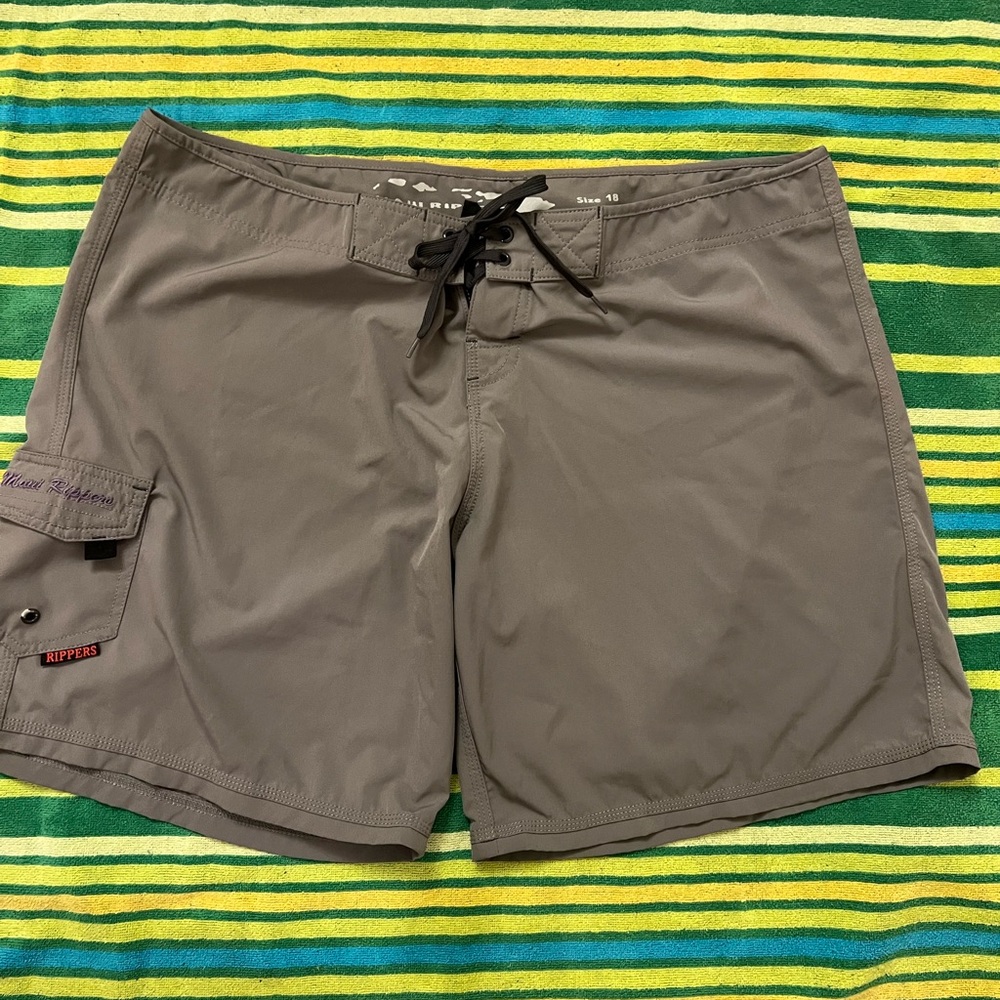 Men's Gray Swim Shorts